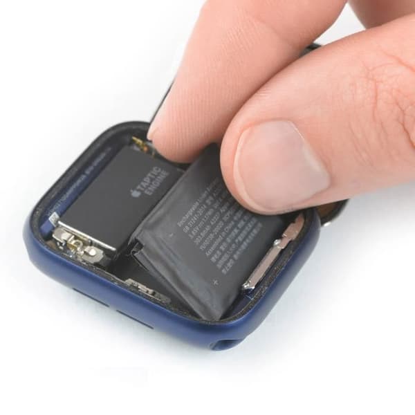 Internt batteri för Apple Watch Series 6 (44mm) - Kapacitet 265mAh - Svart - Nytt - 2 års garanti