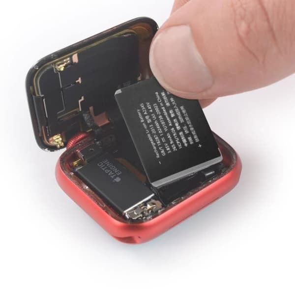 Internt batteri för Apple Watch Series 6 (40 mm) - Kapacitet 265mAh - Kompatibel - Svart
