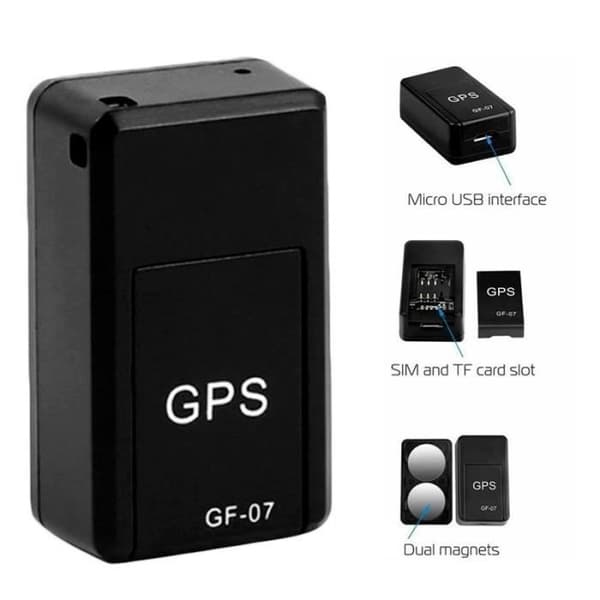 GF-07-GF-07 Mini GPS Tracker Magnetfäste Bil Motorcykel Realtidsspårning Anti-förlorad SOS Locator