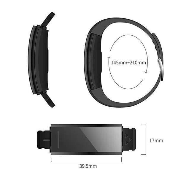 Ansluten Klocka Stegräknare Smartklocka Ansluten Armband Färgskärm Vattentät IP67 Kvinnor Män Barn Sport Konditionsträning Fitness Tracker d