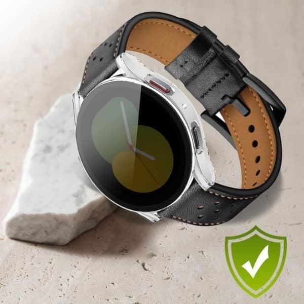 Fullt skydd härdat glas för Samsung Galaxy Watch 5, 44 mm transparent