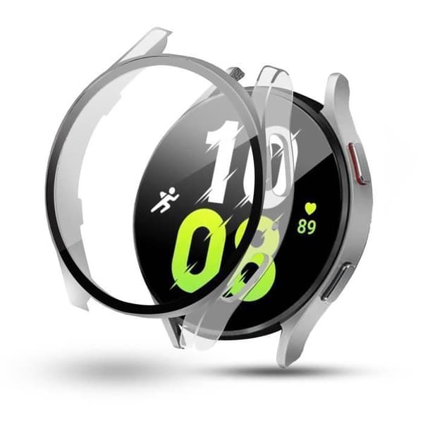 Fullt skydd härdat glas för Samsung Galaxy Watch 5, 44 mm transparent