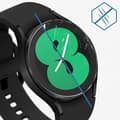 Miniatyrbild 4 av 4: Anti-fingerprint 9H härdat glasfilm för Samsung Galaxy Watch 4 40mm - AVIZAR