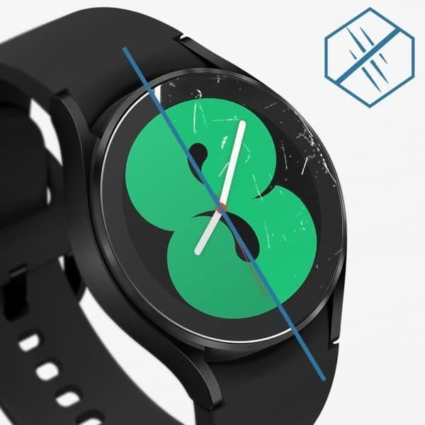 Anti-fingerprint 9H härdat glasfilm för Samsung Galaxy Watch 4 40mm - AVIZAR