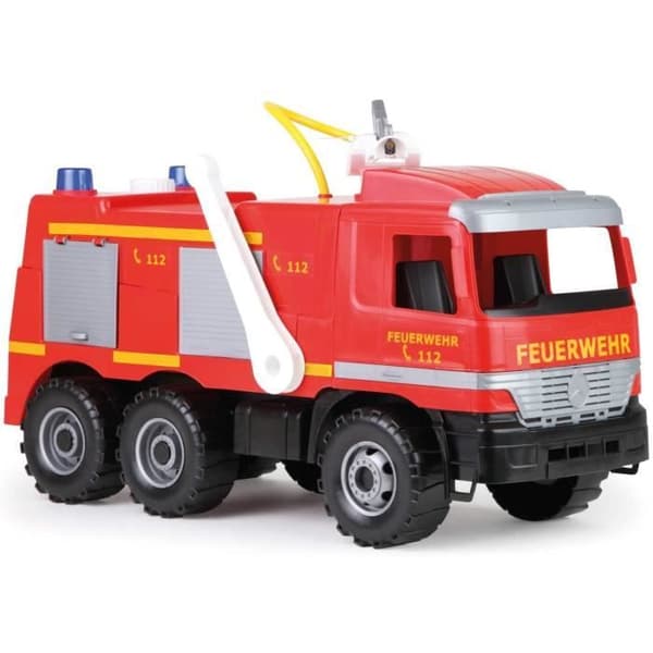 SIMM Leksaker Lena 02031 - Gigantisk tiptruck Actros 63 cm, 3 axlar med solid lastkapacitet och tippbart lastutrymme