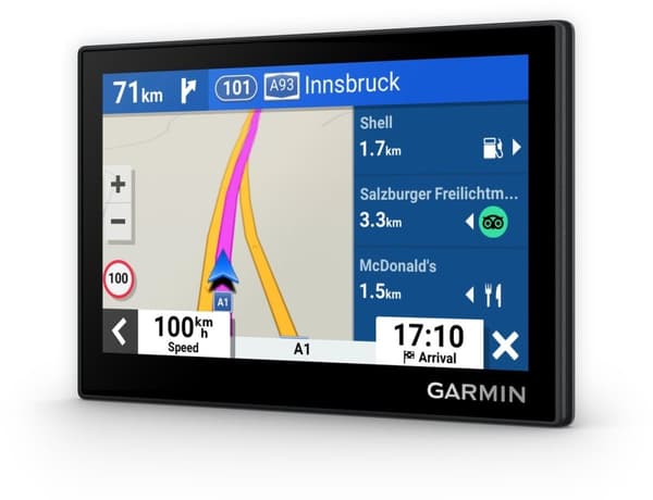 Garmin Drive 53 - Bilnavigeringssystem - Realtidskartor och trafikinformation - 5 tums skärm - Europa