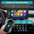 Miniatyrbild 4 av 4: AWESAFE Android 11 bilradio 4GB+64GB för Mercedes Benz A Class/GLA W169(2015)NTG 4.5 med 10,25 tum, Carplay/Android Auto