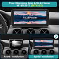 Miniatyrbild 2 av 4: AWESAFE Android 11 bilradio 4GB+64GB för Mercedes Benz A Class/GLA W169(2015)NTG 4.5 med 10,25 tum, Carplay/Android Auto
