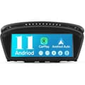 Miniatyrbild 1 av 4: AWESAFE Android 11 bilradio 4GB+64GB för BMW 5-serie E60 E61 E63 E64 CIC-system, 3-serie E90 E91 E92, 8,8'', Carplay/Android Auto