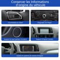 Miniatyrbild 3 av 4: AWESAFE Android 11 4GB+64GB bilradio för Audi Q5 2009-2016, 10,25 tum, WiFi/CarPlay/Android Auto Non-MMI