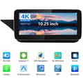 Miniatyrbild 3 av 6: AWESAFE Android 11 4GB+64GB bilradio för Mercedes Benz C Class W204/GLC W205 (2015-2018)NTG 5.0 med 10,25'' Carplay/Android Auto