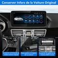 Miniatyrbild 6 av 6: AWESAFE Android 11 4GB+64GB bilradio för Mercedes Benz C Class W204/GLC W205 (2015-2018)NTG 5.0 med 10,25'' Carplay/Android Auto