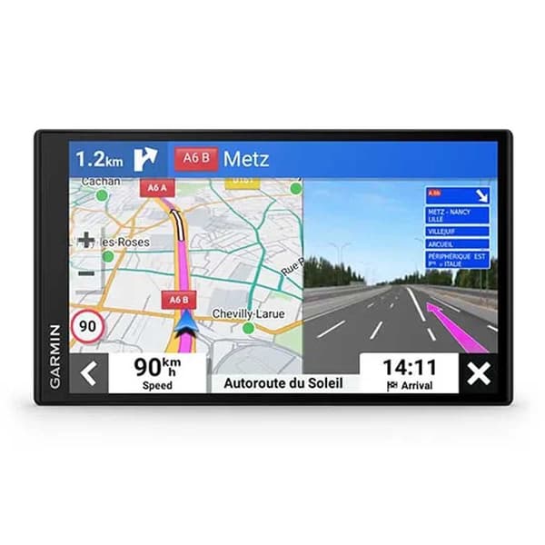 Garmin Gps Sat Nav Drivesmart 76 Eu Mt-s Sort Sort