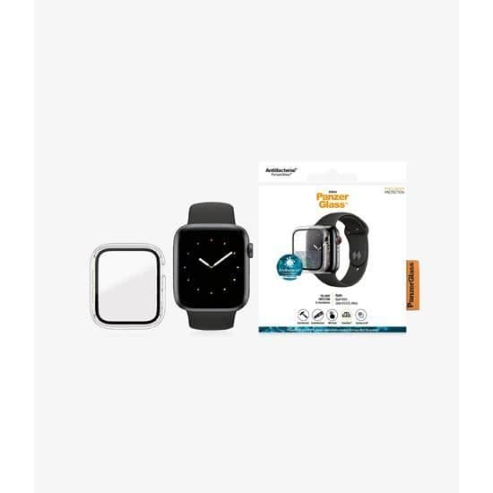 PanzerGlass Skyddsglas Full Body för Apple Watch 44mm Transparent