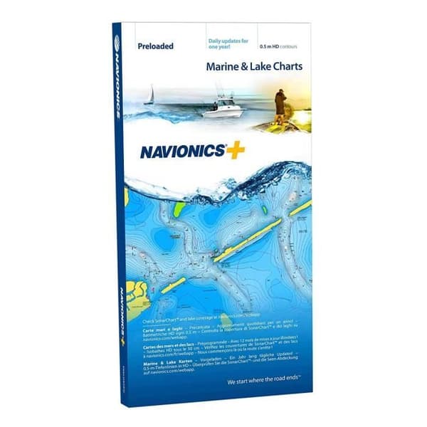 Navionics Plus 28XG Storbritannien, Irland - Holland Marine - Lake Charts på SD/MSD - MSD+ 28XG