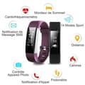 Miniatyrbild 2 av 4: Connected Watch Smartwatch Stegräknare Connect Armband Vattentätt IP67 för kvinnor Män Barn Smart Watch Cardio Fitness Activity Tracker