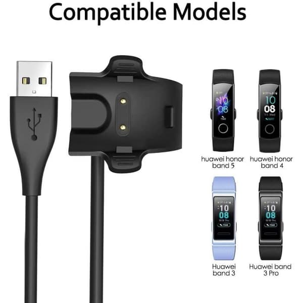 USB-kabelladdare för Huawei Honor Band 5 4 Honor Band 3 3 Pro Laddare