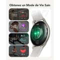 Miniatyrbild 3 av 4: AGPTEK Smart Watch med Bluetooth Call, Smart Watch med SpO2 Heart Rate Waterproof Armband för iOS Android