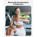 Miniatyrbild 2 av 4: AGPTEK Smart Watch med Bluetooth Call, Smart Watch med SpO2 Heart Rate Waterproof Armband för iOS Android