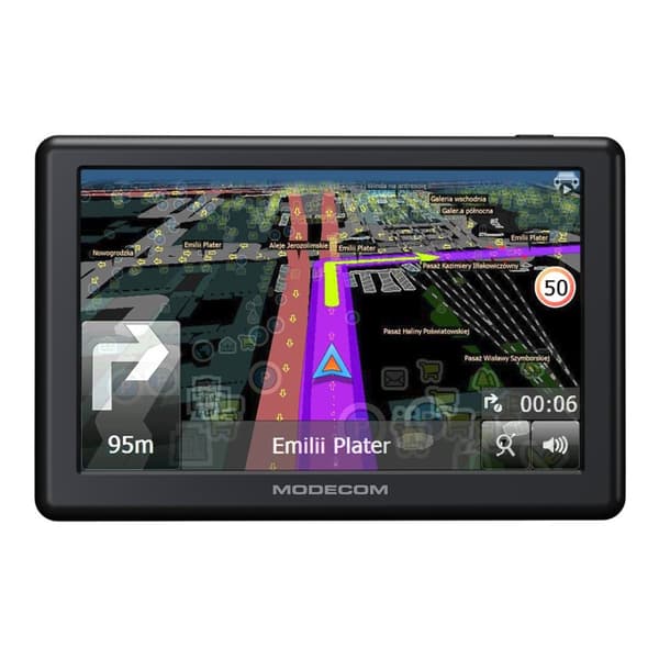 MODECOM FreeWAY CX 5.0 CAR NAVIGATION + MapFactor-kort over Europa