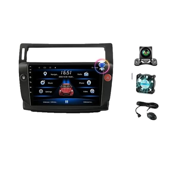 Carplay, Android 12, monimediasoitin, T3L-MIC-Fan-Kamera