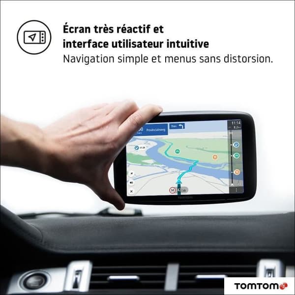 TomTom GO Discover World 6'' bil-GPS - världskartläggning för 183 länder, TomTom Traffic, live premiumtjänster