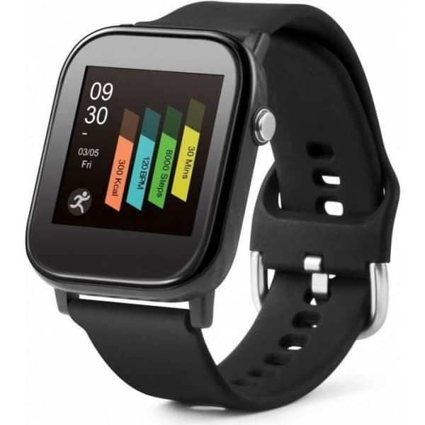 Technaxx TX-SW6HR ansluten klocka 42 mm TU svart