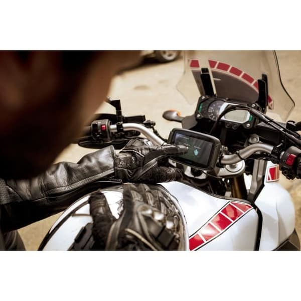 TomTom Rider 50 motorcykel GPS - Europa 24 kartläggning - Integrerat Wi-Fi - Läser meddelanden