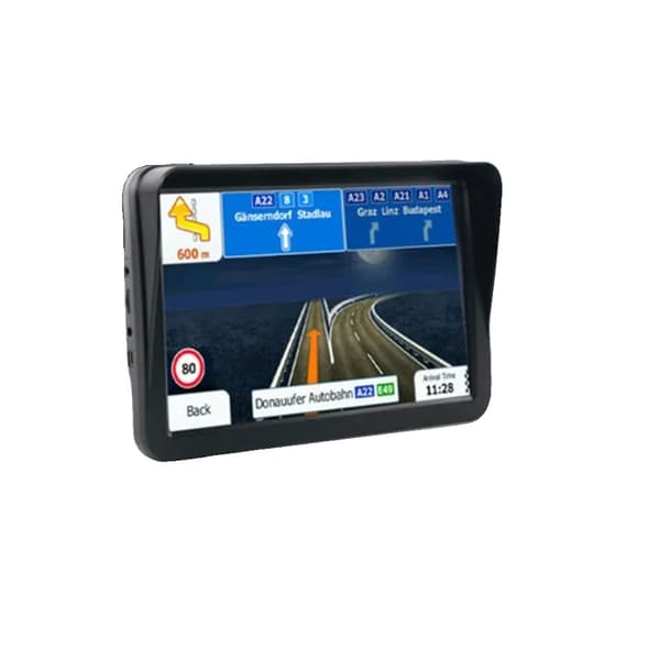 GPS Navigator, 9 tommer skærm, gratis livstidskortopdatering, Med Bluetooth AV, Europa With Bluetooth AV