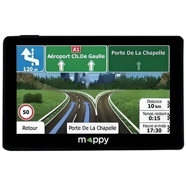 MAPPY Ulti X585 CAMP Lifetime GPS Husbil Svart