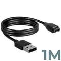 Miniatyrbild 3 av 4: USB-laddarkabel för Garmin Silicone Smart Watch 1m Svart