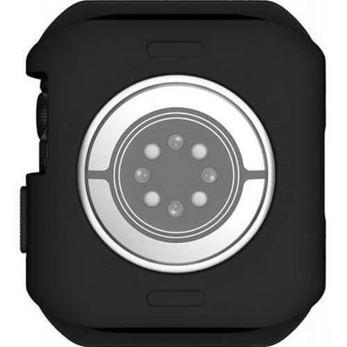 Fodral till Apple Watch 38-40 mm Förstärkt Hybrid Solid R 100 % återvunnen plast Itskins Svart