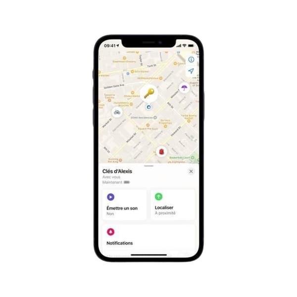 GPS-paikannin Apple AirTag Valkoinen