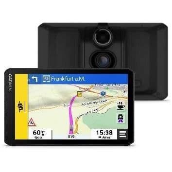 DezlCam LGV710 kraftig GPS - GARMIN - 7" - med integrerad Dashcam för professionella förare Svart
