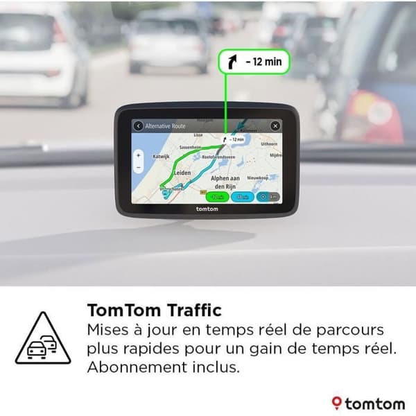 TomTom - GO Classic 6 2:a Generationen - GPS Bil - 6 tum - TomTom Trafik - Vägledande vid filbyte - Karta Europa 27