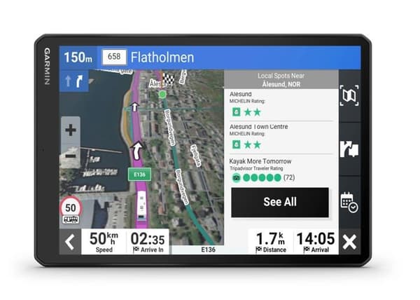 Gps auto - modul - navigeringslåda Garmin - 010-02749-10 - Camper 1095, EU MT-D, GPS
