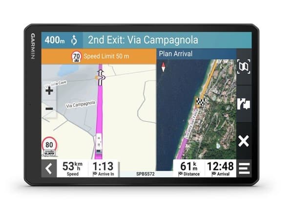 Gps auto - modul - navigeringslåda Garmin - 010-02749-10 - Camper 1095, EU MT-D, GPS Svart