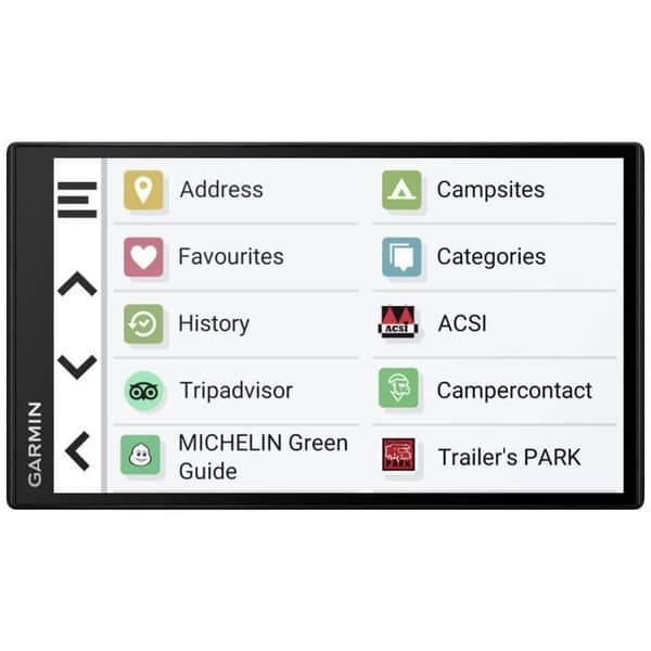 Garmin Camper 795 MT-D EU Husbil GPS 17,78 cm 7 tum Europa, Sydafrika