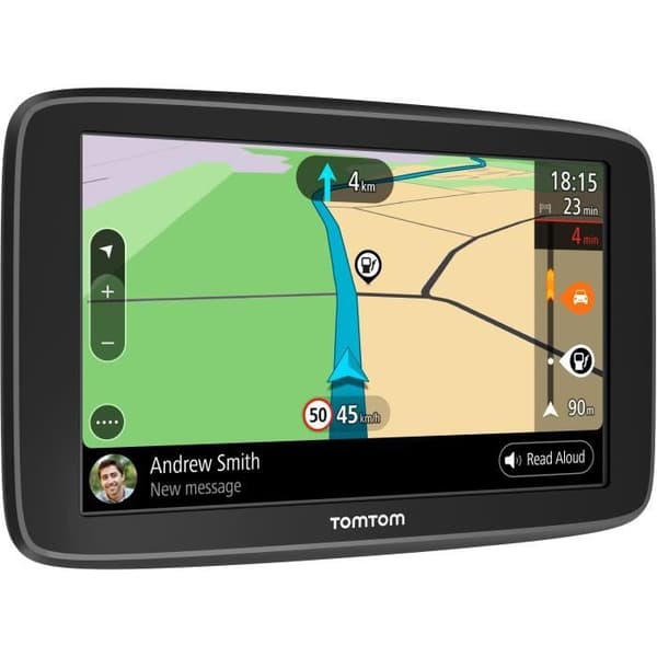 TomTom - GO Basic 6 - GPS Bil - 6 tum - TomTom Trafik - Uppdatering via Wi-Fi - Karta Europa