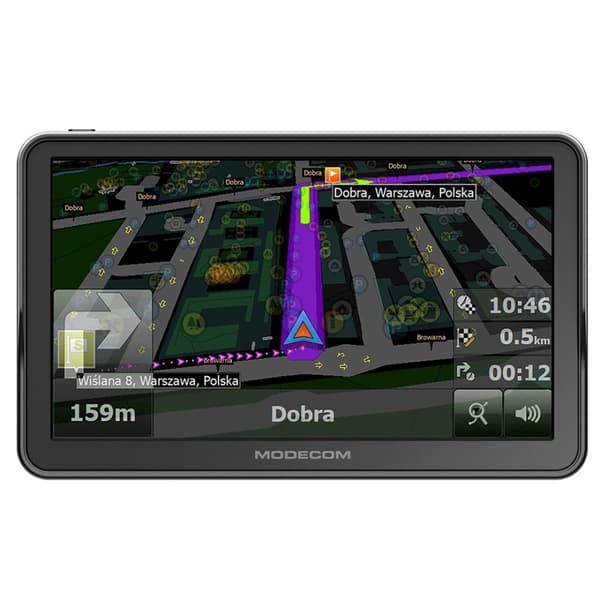 MODECOM FreeWAY CX 7.3 CAR NAVIGATION + MapFactor-kort over Europa