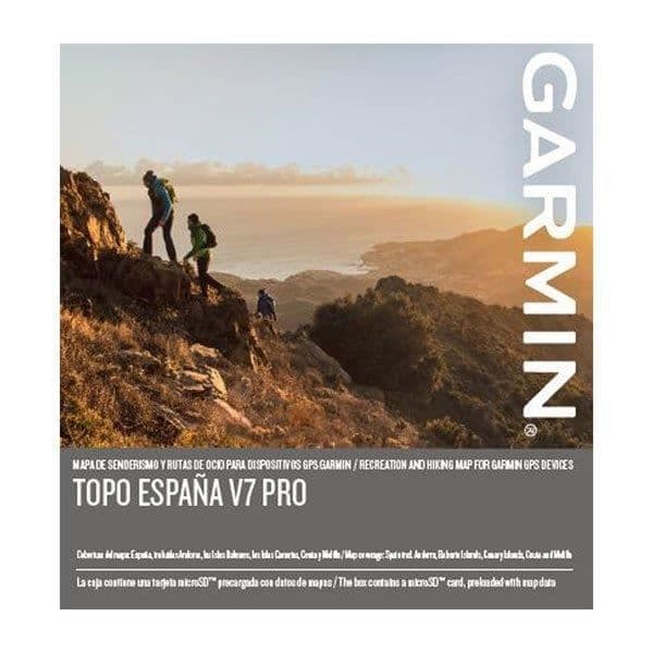 Mikro-SD/SD-kort Garmin topo Spanien v7 pro - svart - TU