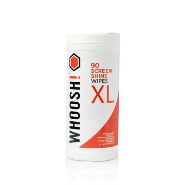 Skärmservetter - WHOOSH - Screen Shine - 90 Count - Alkoholfri formel - Antistatiskt skydd