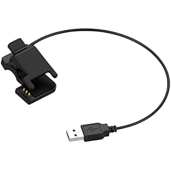 Ersättningsladdare - KSIX - Healthy Band 2 - Clip laddningsstation - USB-A port - 22 cm kabel
