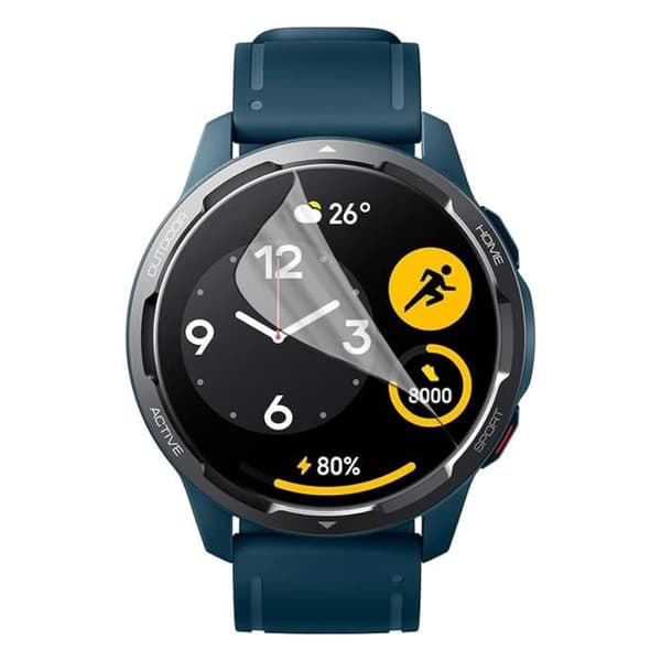 Skyddsskärm för Xiaomi Watch S1 Active [Pack 6] Ultra Tunn Plastisk Skyddfilm Phonillico