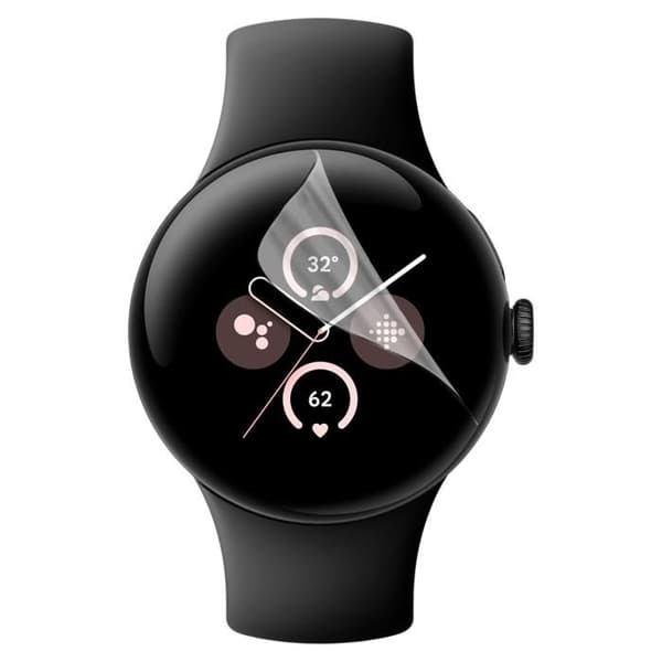 Skyddsskärm för Google Pixel Watch 2 [Pack 6] Ultra Tunn Plast Skyddande Film Phonillico