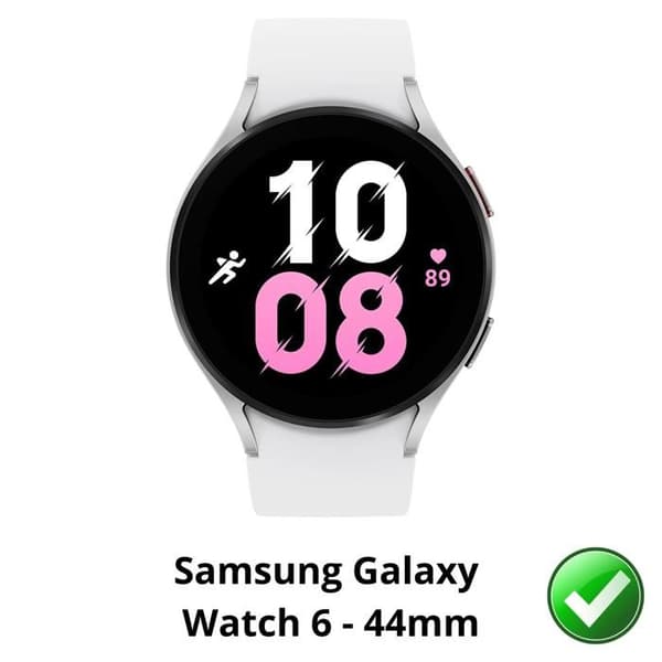 Skyddsskydd för Samsung Galaxy Watch 6 - 44mm [Pack 6] Ultra Tunn Plastfilm Skydd Phonillico