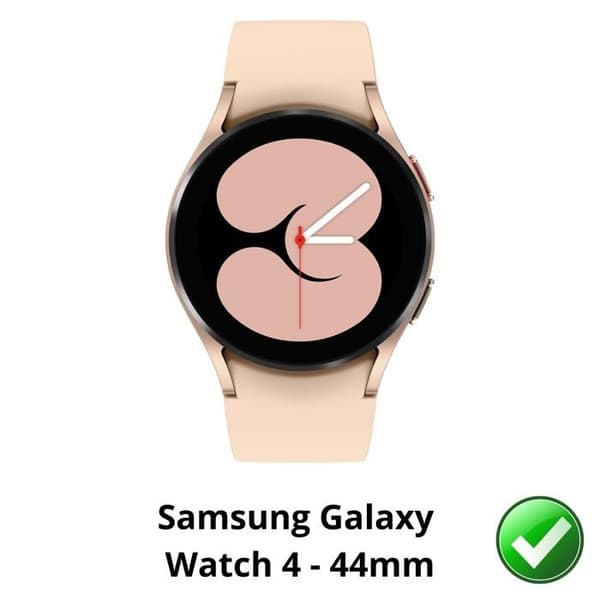 Skärmskydd för Samsung Galaxy Watch 4 - 44mm [Pack 6] Ultra Tunn Plastfilm Skydd Phonillico