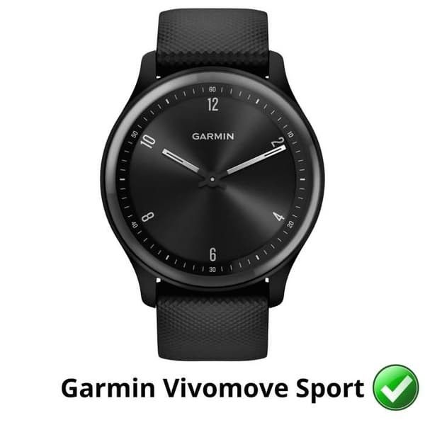 Skyddsskärm för Garmin Vivomove Sport [Pack 6] Plastfilm Skyddande Ultra Tunn Phonillico