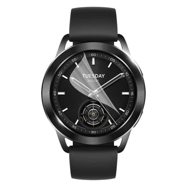 Skyddsskärm för Xiaomi Watch S3 [Paket 6] Ultra Tunn Plastfilm Skyddande Phonillico