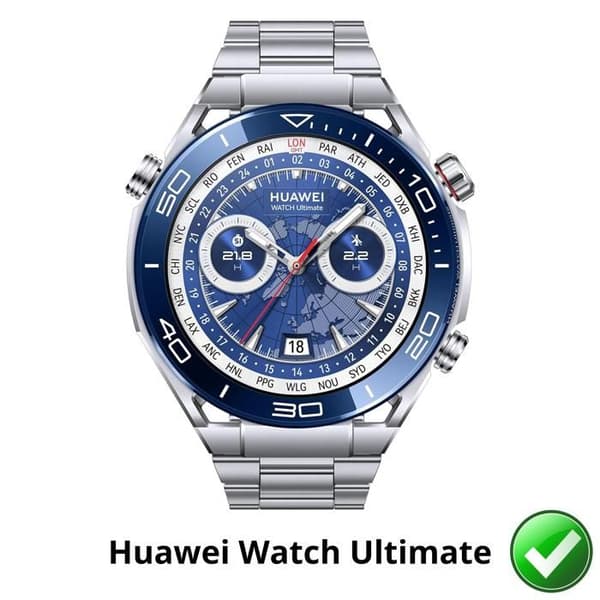Skydd för skärm till Huawei Watch Ultimate [Pack 6] Ultra tunn plastskyddsfilm Phonillico